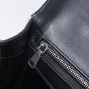 Miu Miu Shoulder Bag Leather Silver Auth 206274M-27