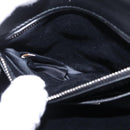 Miu Miu Shoulder Bag Leather Silver Auth 206274M-28