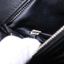Miu Miu Shoulder Bag Leather Silver Auth 206274M-11