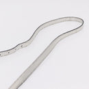 Miu Miu Shoulder Bag Leather Silver Auth 206274M-15