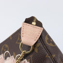 LOUIS VUITTON Monogram Bag print Mini Pochette Pouch M60245 LV Auth 206276M-18
