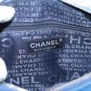 CHANEL Matelasse Chain Shoulder Bag Canvas Blue Silver CC Auth 206279V-16