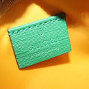 GUCCI GG Supreme Children's Body Bag PVC Beige Silver 502095 Auth 206282M-22