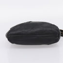 Miu Miu Shoulder Bag Leather Black Gold Auth 206289-5