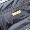 Miu Miu Shoulder Bag Leather Black Gold Auth 206289-22