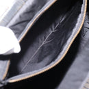 Miu Miu Shoulder Bag Leather Black Gold Auth 206289-26