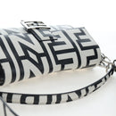 FENDI Mamma Baguette Shoulder Bag Leather Mark Jacobs Black 8BR600 Auth 206295M-10