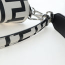 FENDI Mamma Baguette Shoulder Bag Leather Mark Jacobs Black 8BR600 Auth 206295M-11
