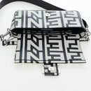 FENDI Mamma Baguette Shoulder Bag Leather Mark Jacobs Black 8BR600 Auth 206295M-24