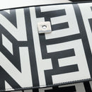 FENDI Mamma Baguette Shoulder Bag Leather Mark Jacobs Black 8BR600 Auth 206295M-26