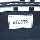 FENDI Mamma Baguette Shoulder Bag Leather Mark Jacobs Black 8BR600 Auth 206295M-27
