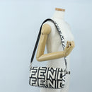 FENDI Mamma Baguette Shoulder Bag Leather Mark Jacobs Black 8BR600 Auth 206295M-34
