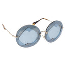 Miu Miu Sunglasses metal Silver Auth 206297A-1