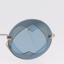 Miu Miu Sunglasses metal Silver Auth 206297A-4