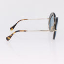 Miu Miu Sunglasses metal Silver Auth 206297A-5