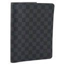 LOUIS VUITTON Damier Graphite Agenda Bureau Note Cover R20974 LV Auth 206298V-1