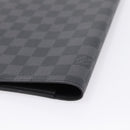 LOUIS VUITTON Damier Graphite Agenda Bureau Note Cover R20974 LV Auth 206298V-15
