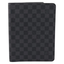 LOUIS VUITTON Damier Graphite Agenda Bureau Note Cover R20974 LV Auth 206298V-13