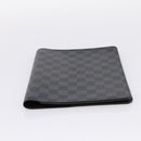 LOUIS VUITTON Damier Graphite Agenda Bureau Note Cover R20974 LV Auth 206298V-6