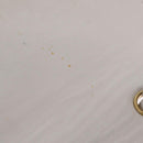 CHANEL Matelasse Chain Shoulder Bag Lamb Skin Gold White CC Auth 206300SAV-10