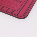 LOUIS VUITTON Monogram Neverfull Inside Out MM Pouch Pouch Pink LV Auth 206301V-15