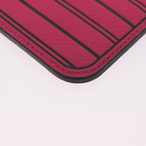 LOUIS VUITTON Monogram Neverfull Inside Out MM Pouch Pouch Pink LV Auth 206301V