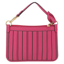 LOUIS VUITTON Monogram Neverfull Inside Out MM Pouch Pouch Pink LV Auth 206301V-2