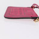 LOUIS VUITTON Monogram Neverfull Inside Out MM Pouch Pouch Pink LV Auth 206301V-3