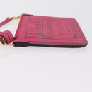 LOUIS VUITTON Monogram Neverfull Inside Out MM Pouch Pouch Pink LV Auth 206301V-4