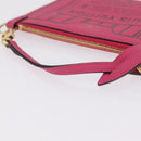 LOUIS VUITTON Monogram Neverfull Inside Out MM Pouch Pouch Pink LV Auth 206301V-7