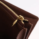 LOUIS VUITTON Monogram Etoile Portefeiulle Sarah Long Wallet M66556 Auth 206306-25