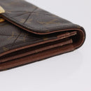LOUIS VUITTON Monogram Etoile Portefeiulle Sarah Long Wallet M66556 Auth 206306-4