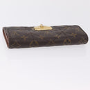 LOUIS VUITTON Monogram Etoile Portefeiulle Sarah Long Wallet M66556 Auth 206306-6