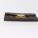 LOUIS VUITTON Monogram Etoile Portefeiulle Sarah Long Wallet M66556 Auth 206306-7