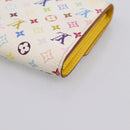 LOUIS VUITTON Monogram Multicolor Portefeuille Sarah Wallet M93745 Auth 206307-15