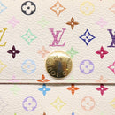 LOUIS VUITTON Monogram Multicolor Portefeuille Sarah Wallet M93745 Auth 206307-17
