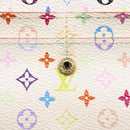 LOUIS VUITTON Monogram Multicolor Portefeuille Sarah Wallet M93745 Auth 206307-8
