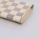 LOUIS VUITTON Damier Azur Anvelop Cult De Vuitto Case N61746 LV Auth 206313V-15