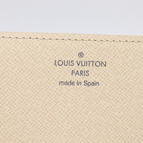 LOUIS VUITTON Damier Azur Anvelop Cult De Vuitto Case N61746 LV Auth 206313V