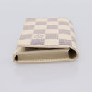 LOUIS VUITTON Damier Azur Anvelop Cult De Vuitto Case N61746 LV Auth 206313V-4