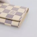 LOUIS VUITTON Damier Azur Anvelop Cult De Vuitto Case N61746 LV Auth 206313V-7