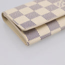 LOUIS VUITTON Damier Azur Anvelop Cult De Vuitto Case N61746 LV Auth 206313V-14
