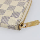 LOUIS VUITTON Damier Azur Zippy Wallet Long Wallet N60019 LV Auth 206314-15