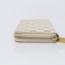 LOUIS VUITTON Damier Azur Zippy Wallet Long Wallet N60019 LV Auth 206314-4