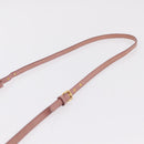 Miu Miu Matelasse Shoulder Bag Vitellolux Pink Gold Auth 206318A-9