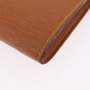LOUIS VUITTON Epi Pochette Accessoires Pouch Zipangu Gold M52948 LV Auth 206319-15