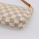 LOUIS VUITTON Damier Azur Pochette Accessoires Pouch N41207 LV Auth 206321A-16
