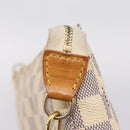 LOUIS VUITTON Damier Azur Pochette Accessoires Pouch N41207 LV Auth 206321A-10