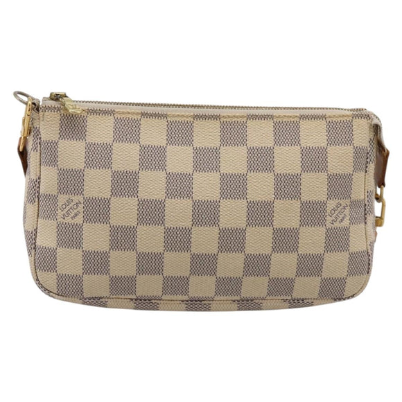 LOUIS VUITTON Damier Azur Pochette Accessoires Pouch N41207 LV Auth 206321A