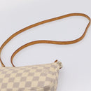 LOUIS VUITTON Damier Azur Pochette Accessoires Pouch N41207 LV Auth 206321A-8